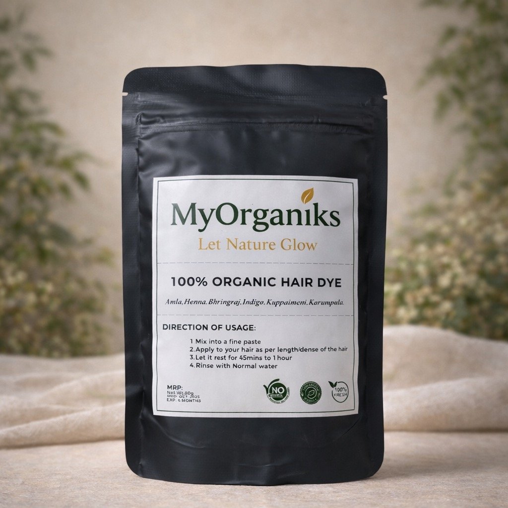 100% Organic Hair Dye